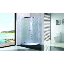 Cuarto de ducha barato del recinto de la ducha con el vidrio mate de la bandeja 4m m